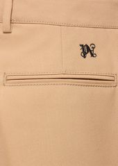 Palm Angels Monogram Workwear Cotton Pants