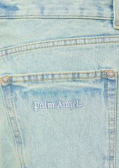 Palm Angels Overdye Logo Cotton Denim Jeans