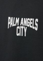 Palm Angels Pa City Logo Cotton T-shirt