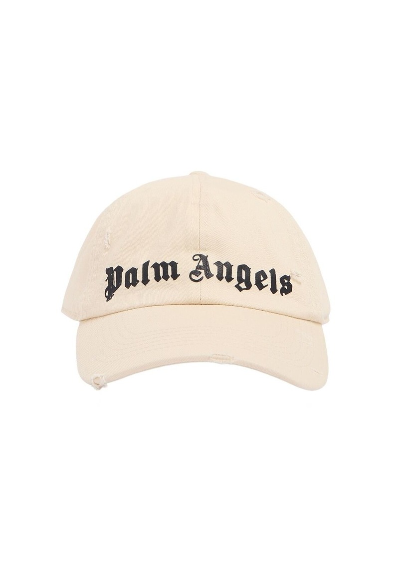 Palm Angels Pa Monogram Cotton Cap