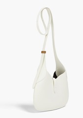 Palm Angels - Leather shoulder bag - White - OneSize