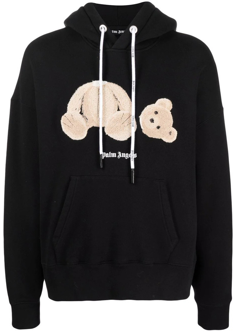 Palm Angels Bear-motif hoodie