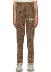 Palm Angels Beige Polyester Lounge Pants