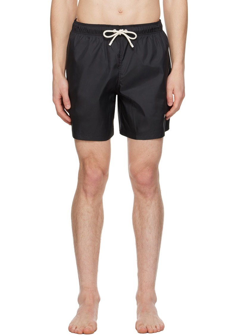 Palm Angels Black Classic Swim Shorts