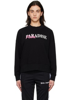 Palm Angels Black 'Paradise Palm' Sweatshirt