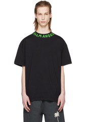 Palm Angels Black Printed T-Shirt