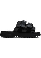 Palm Angels Black Suicoke Edition Moto-P Sandals