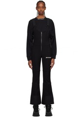 Palm Angels Black Track Jumpsuit