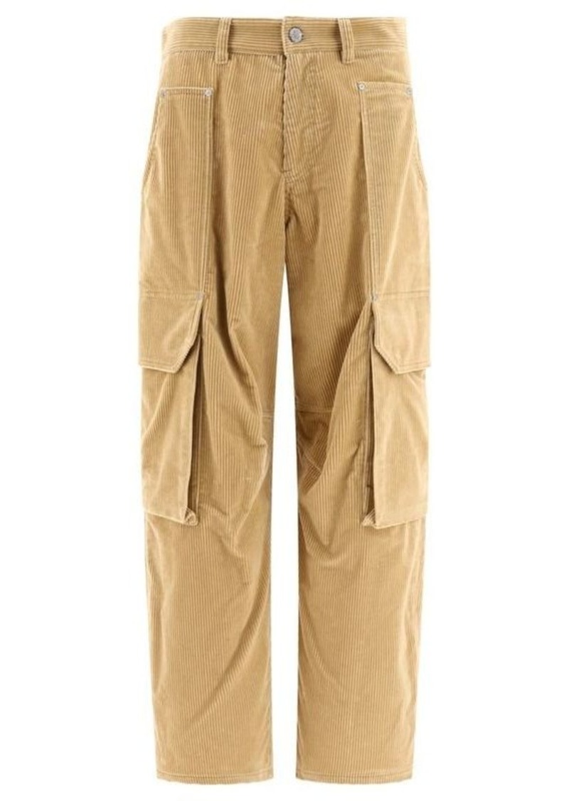 PALM ANGELS Carrot fit cargo trousers