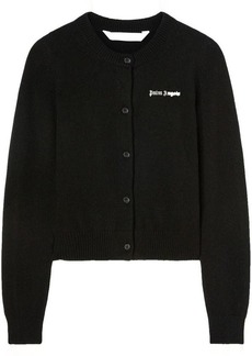 PALM ANGELS CLASSIC LOGO FITTED CARDI