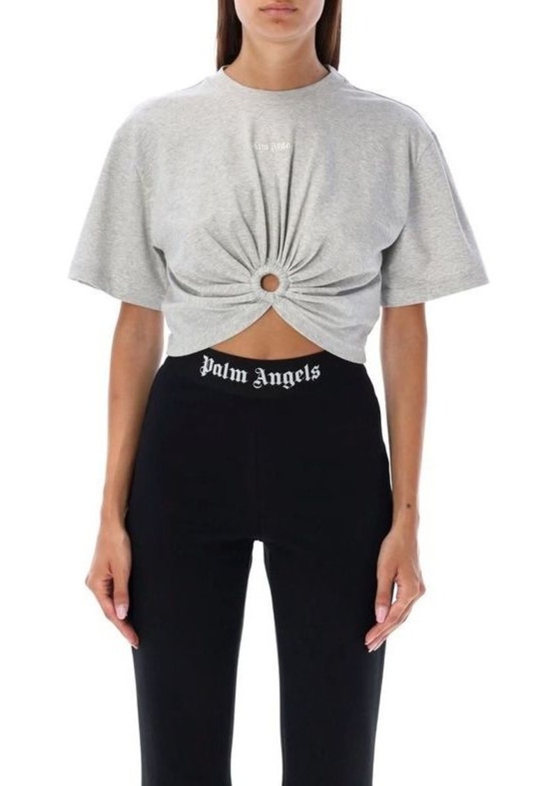 PALM ANGELS Classic logo ring t-shirt