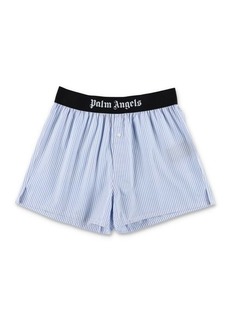 PALM ANGELS Classic logo striped boxer