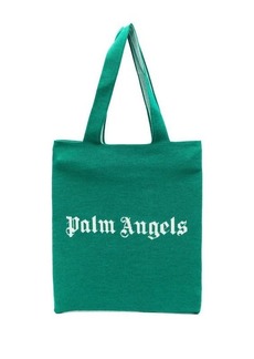 PALM ANGELS LOGO SHOPPING BAG