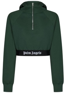 Palm Angels LOGO TAPE ZIPPED Sweatshirt