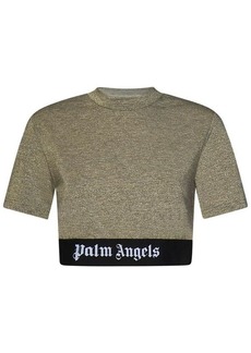 Palm Angels LUREX LOGO TAPE T-shirt