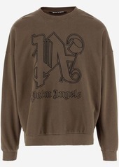 PALM ANGELS MONOGRAM STATEMENT SWEATSHIRT