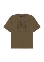 Palm Angels Monogram Statement Tee