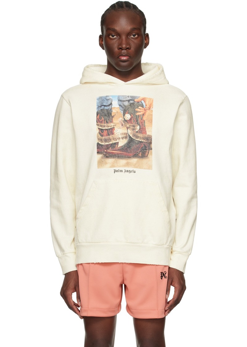 Palm Angels Off-White Dice Game Hoodie