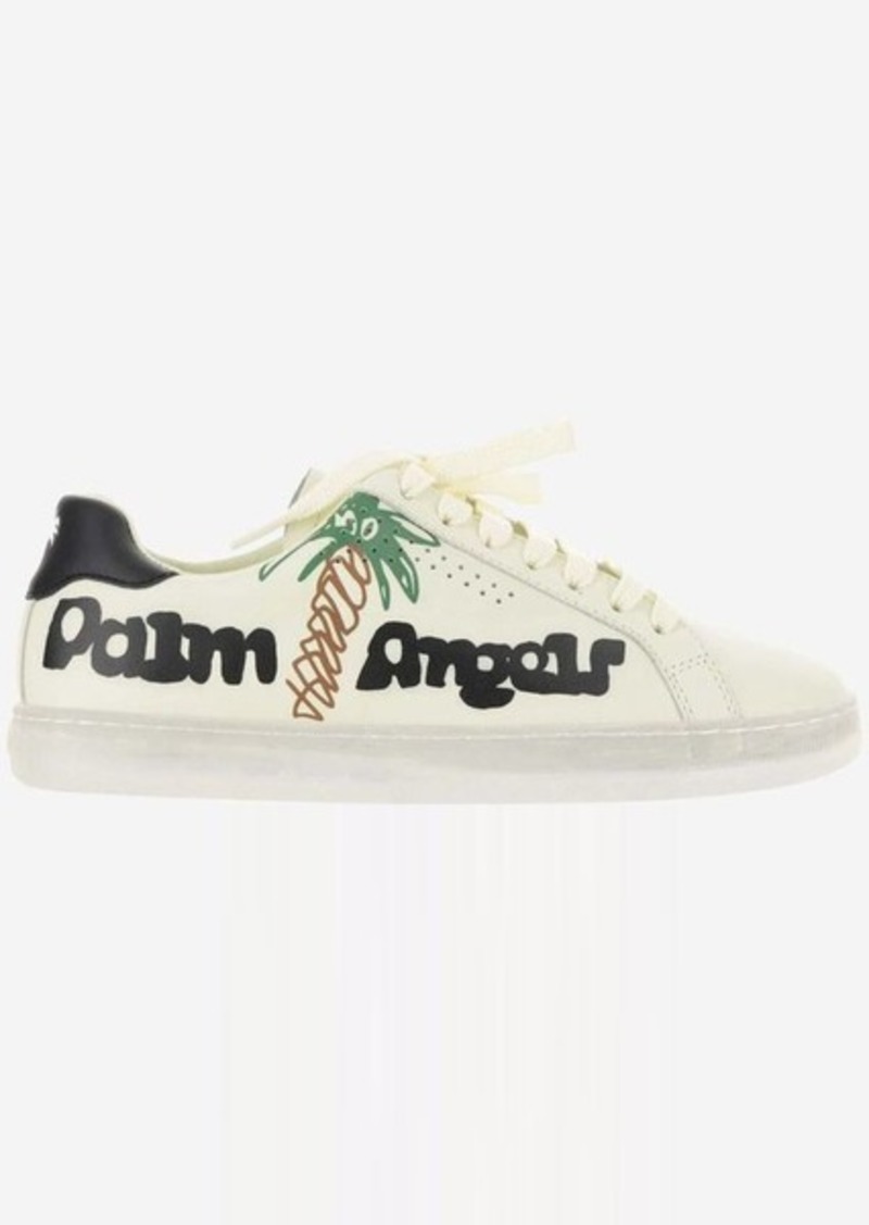 PALM ANGELS PALM ONE SKETCHY SNEAKERS WITH LOGO