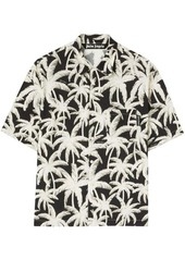 PALM ANGELS Palms floral-print shirt