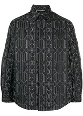 PALM ANGELS QUILTED SHIRT JACKET