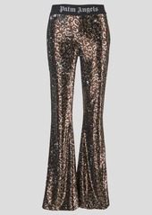 Palm Angels Sequins Flare Trousers