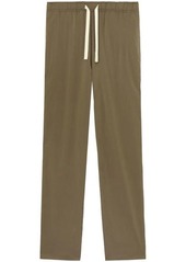 PALM ANGELS STRAIGHT TROUSERS WITH DRAWSTRING