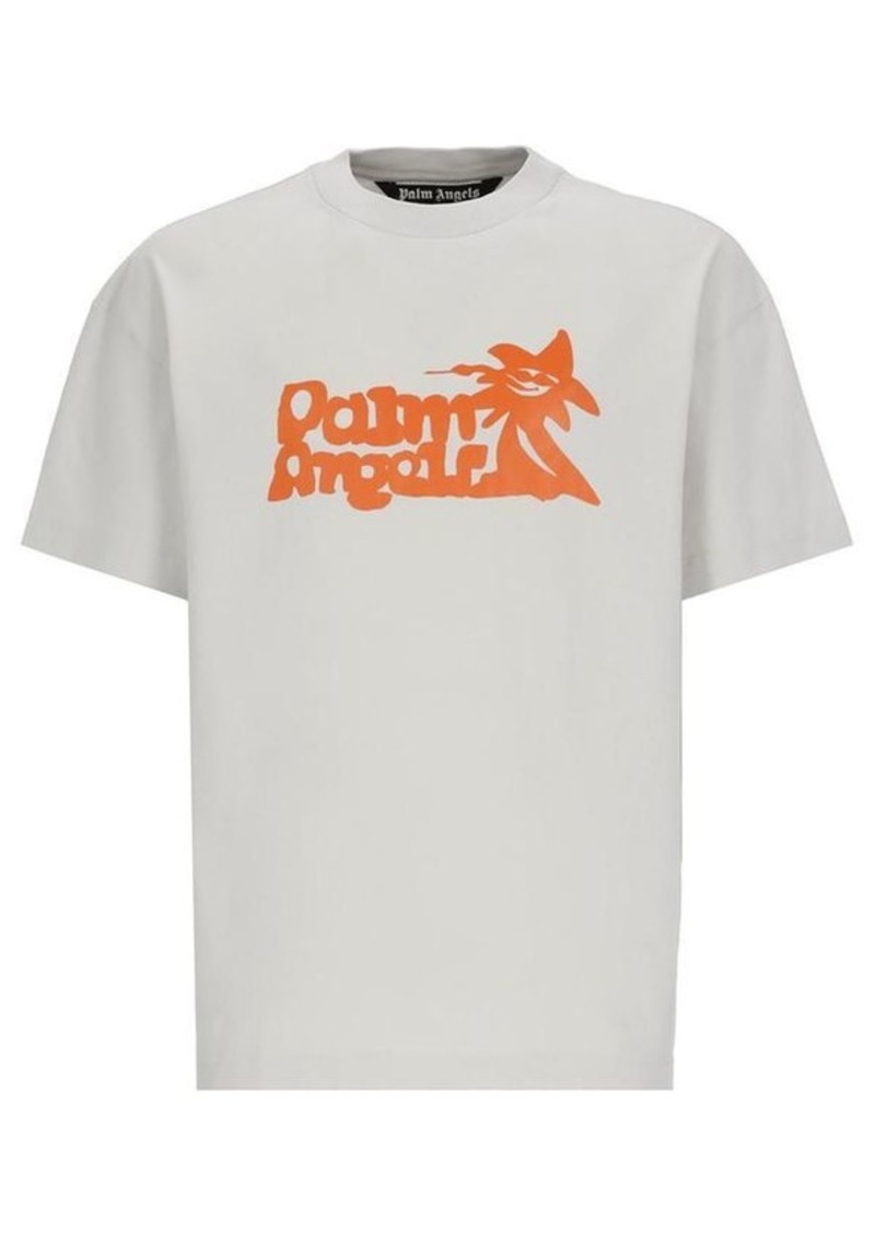 Palm Angels T-shirts and Polos Grey
