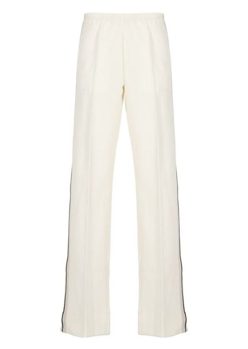 Palm Angels Trousers Ivory