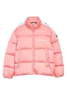 Palm Angels Classic Track Quilted Down Coat