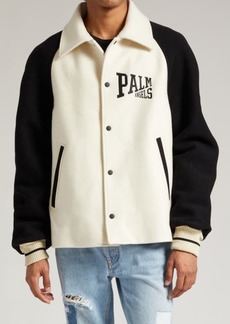 Palm Angels Wool Varsity Jacket