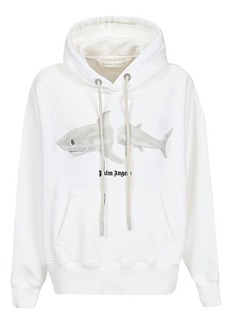 PALM ANGELS X TESSABIT Shark cotton hoodie