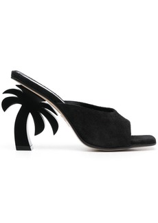 Palm Angels Palm Beach 110mm leather mules