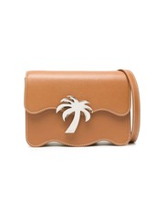 Palm Angels Palm Beach leather crossbody bag