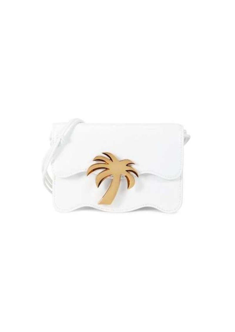 Palm Angels Palm Beach Leather Mini Shoulder Bag