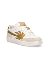 Palm Angels Palm Beach University Leather Sneakers
