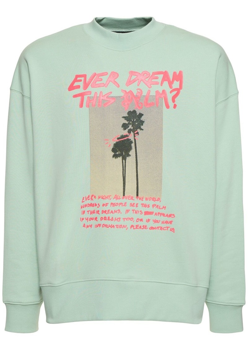 Palm Angels Palm Dream Cotton Sweatshirt