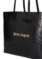 Palm Angels Palm Leather Tote Bag