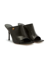 Palm Angels Palm-motif 95mm leather mules