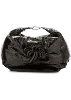 Palm Angels Palm-motif leather hobo bag