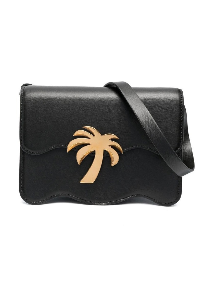 Palm Angels palm-motif leather shoulder bag