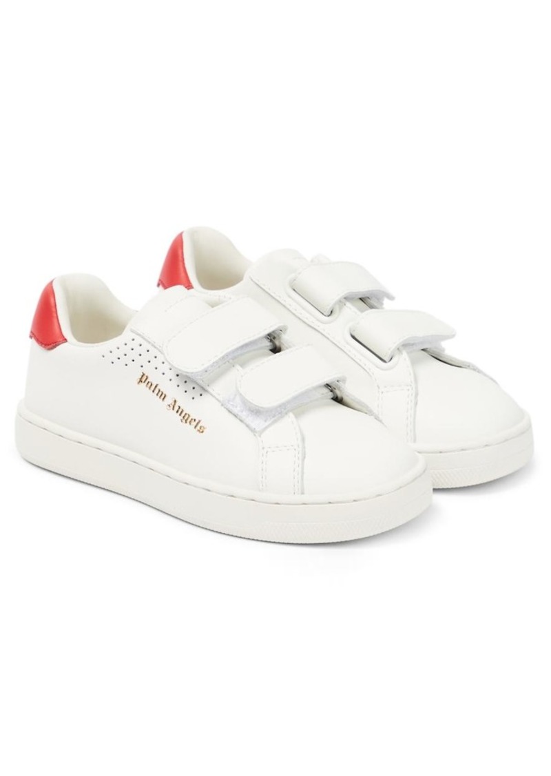 Palm Angels Kids Palm One Strap leather sneakers