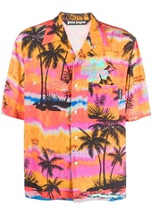 Palm Angels palm tree-print shirt