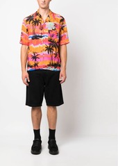 Palm Angels palm tree-print shirt