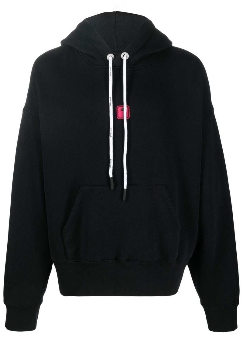 Palm Angels PXP logo-patch hoodie