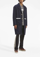 Palm Angels Sartorial Tape button-up coat