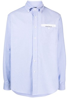 Palm Angels Sartorial-tape cotton shirt