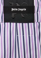 Palm Angels Striped Cotton Boxer Shorts