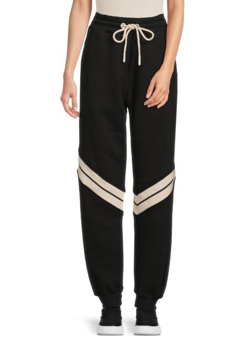 Palm Angels Striped Drawstring Joggers