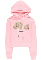 Palm Angels teddy bear-print hoodie